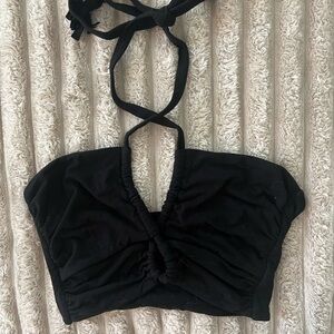 Royal Codes Chic Black Halter Tank Top small